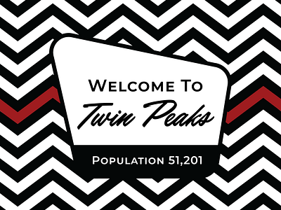 Twin Peaks - David Lynch badge branding david lynch design graphic design illustrator logo twin peaks vector