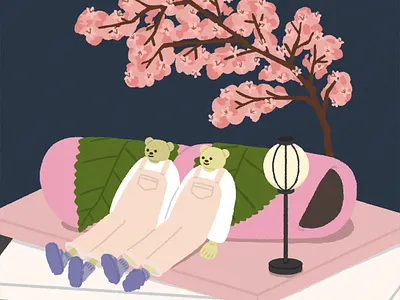 Spring artwork characterart characterdesign digitalart digitalillustration illustration