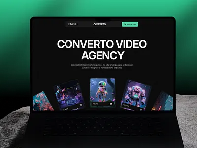 Converto - Full SaaS UI/UX Project Overview agency app design clean ui dashboard design fintech interaction design interface landing page motion graphics product prototype responsive website saas software tech startup uiux user experience web design webflow