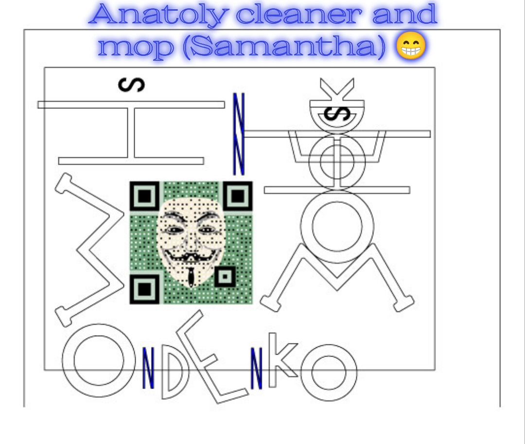 Anatoly cleaner and his mop 😁