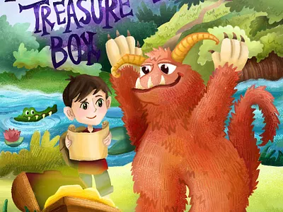 Illustration for the book cover | Lachie adpbe photoshop art book illustration book layout branding character illustration children book children book illustration children design children illustration cover book cover design cover illustration design graphic design illustration kids book illustration kids illustration kuds book mascot
