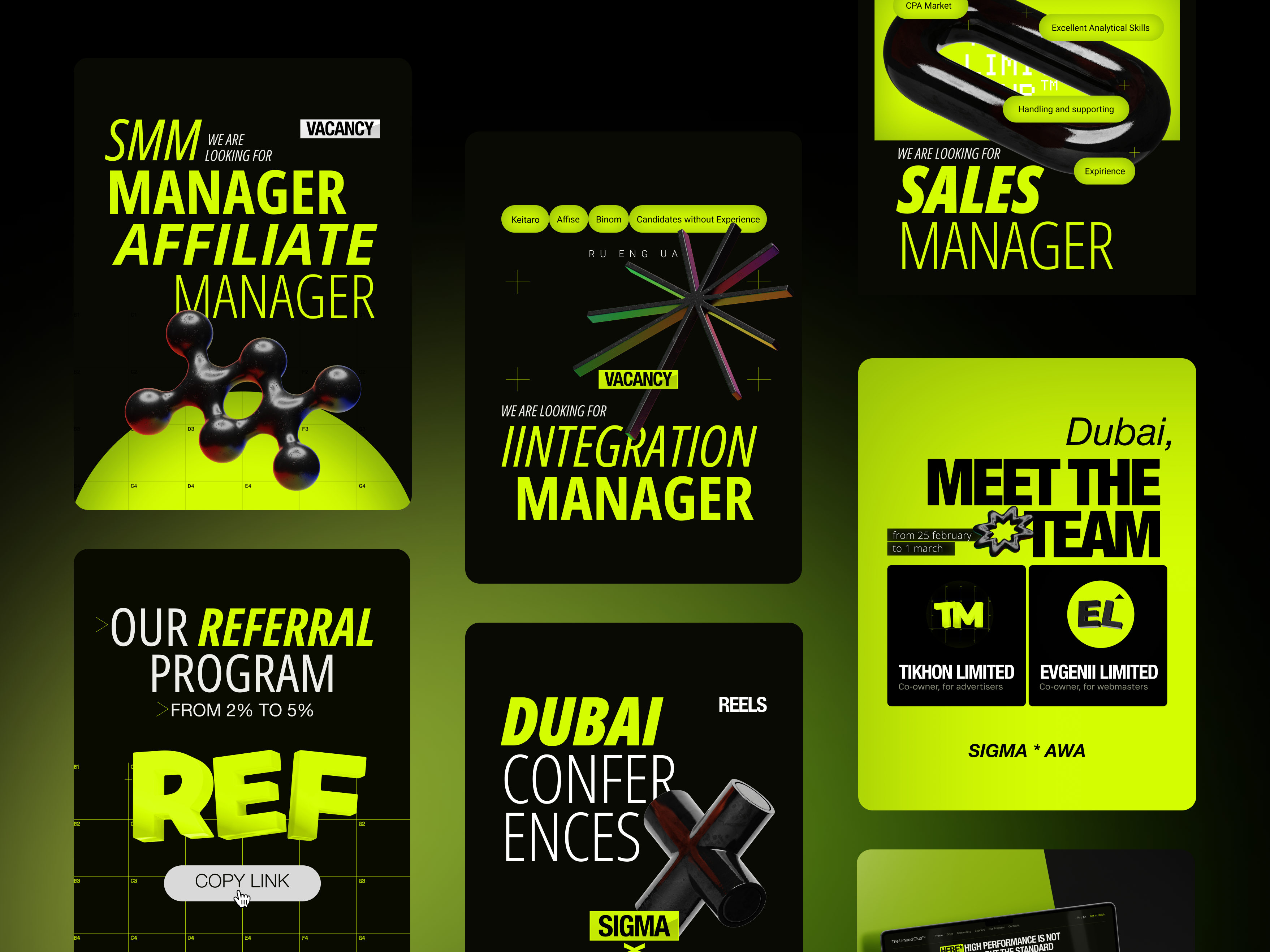 Example of Social Media Post Design. 9 Templates