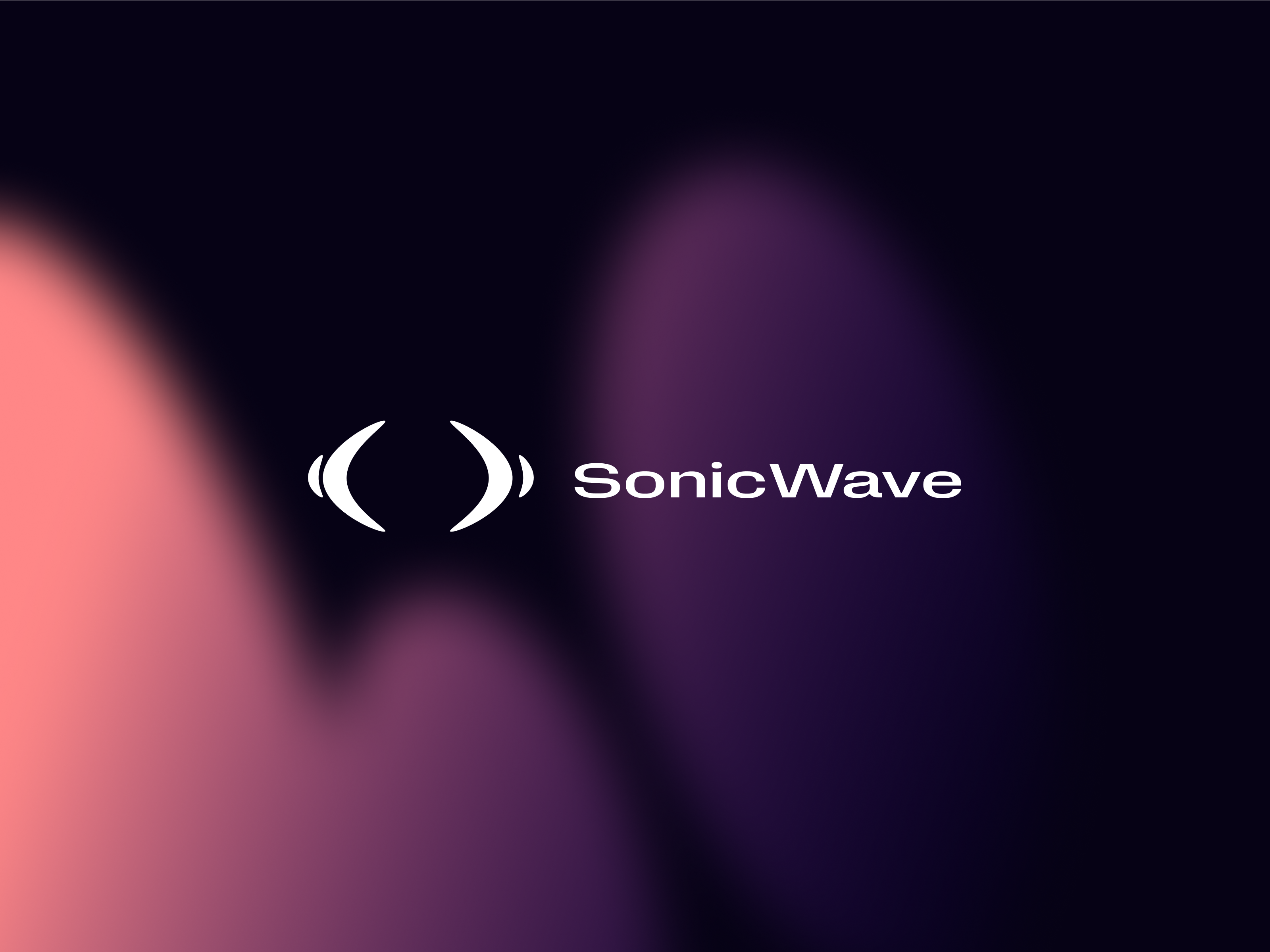 SonicWave | Branding and website for music experiences animation brand identity branding landing page music music brand website