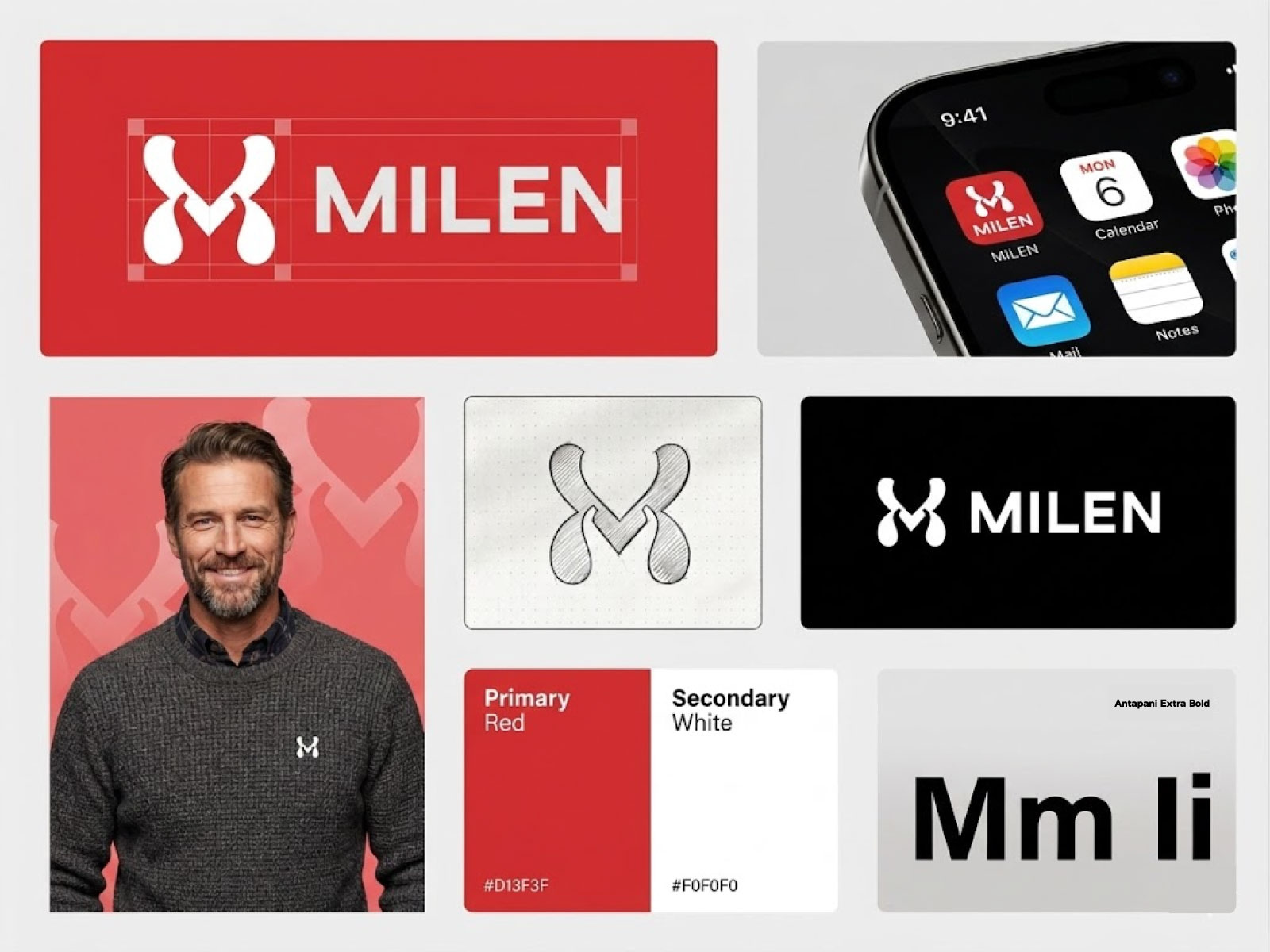Example of Professional Logo & Icon Branding Design