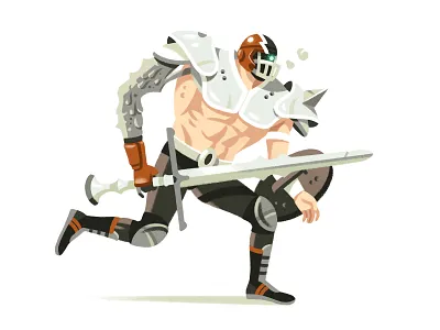 Mutant character design fantasy illustration warrior