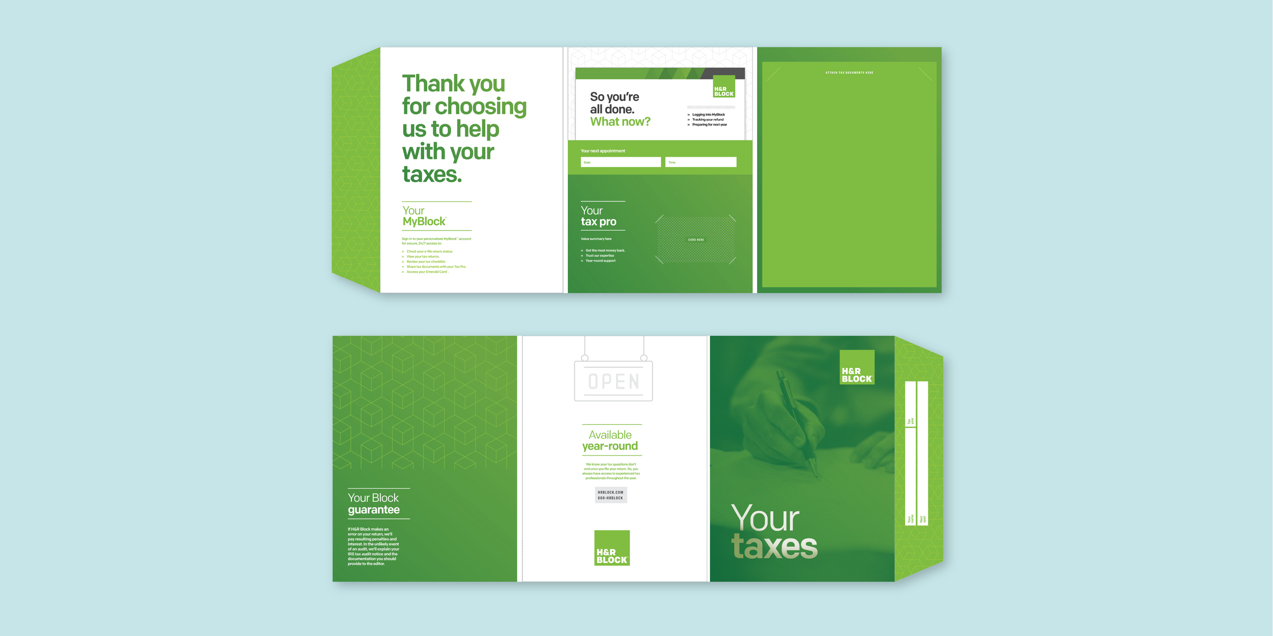 Tax Return Document Carrier