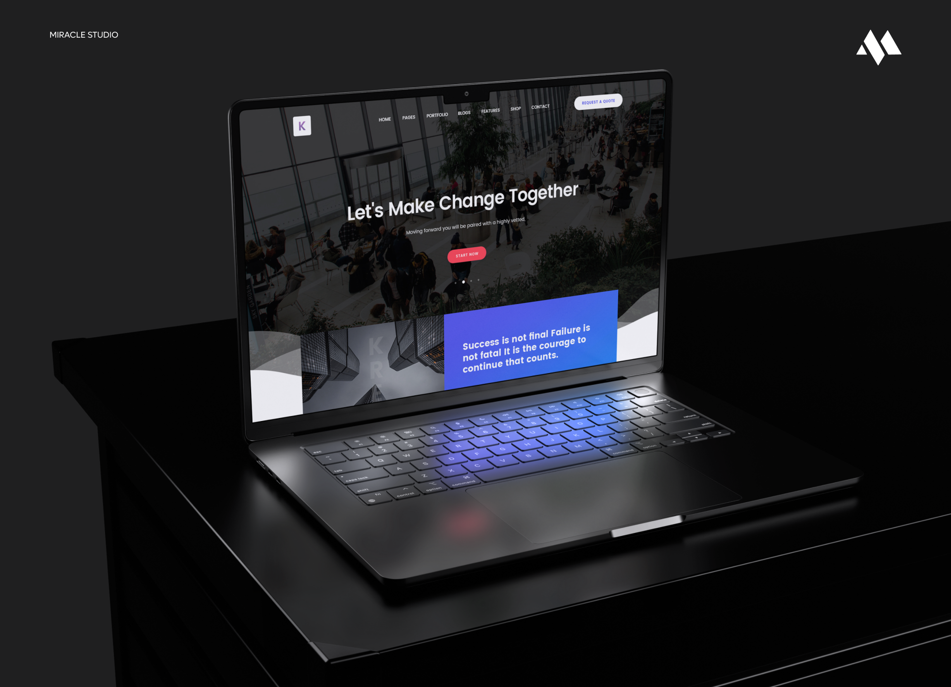 Kreativ — Multipurpose Business Design Experience agency business corporate creative e commerce modern design portfolio startup ui ux