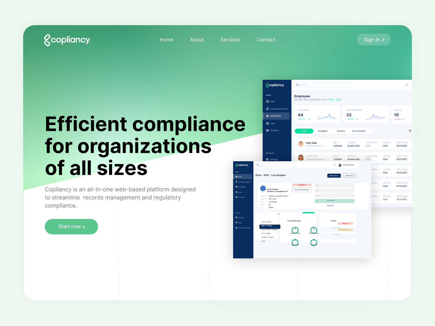 Copliancy - Compliance Management Platform