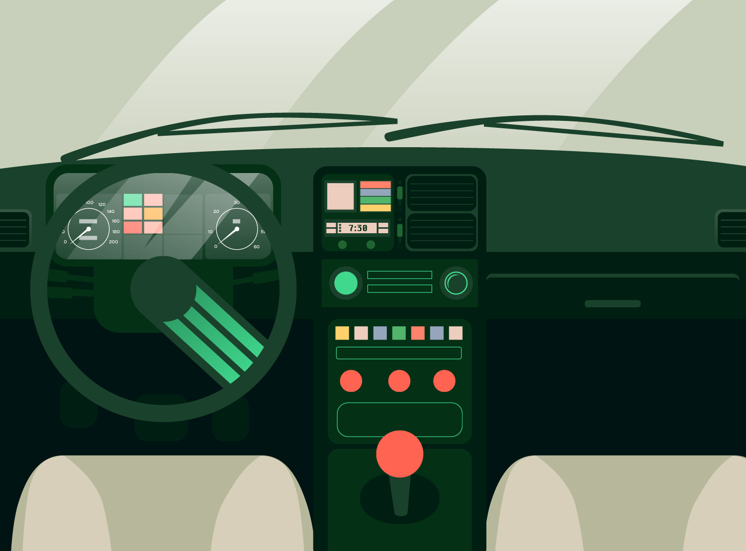 Car interior