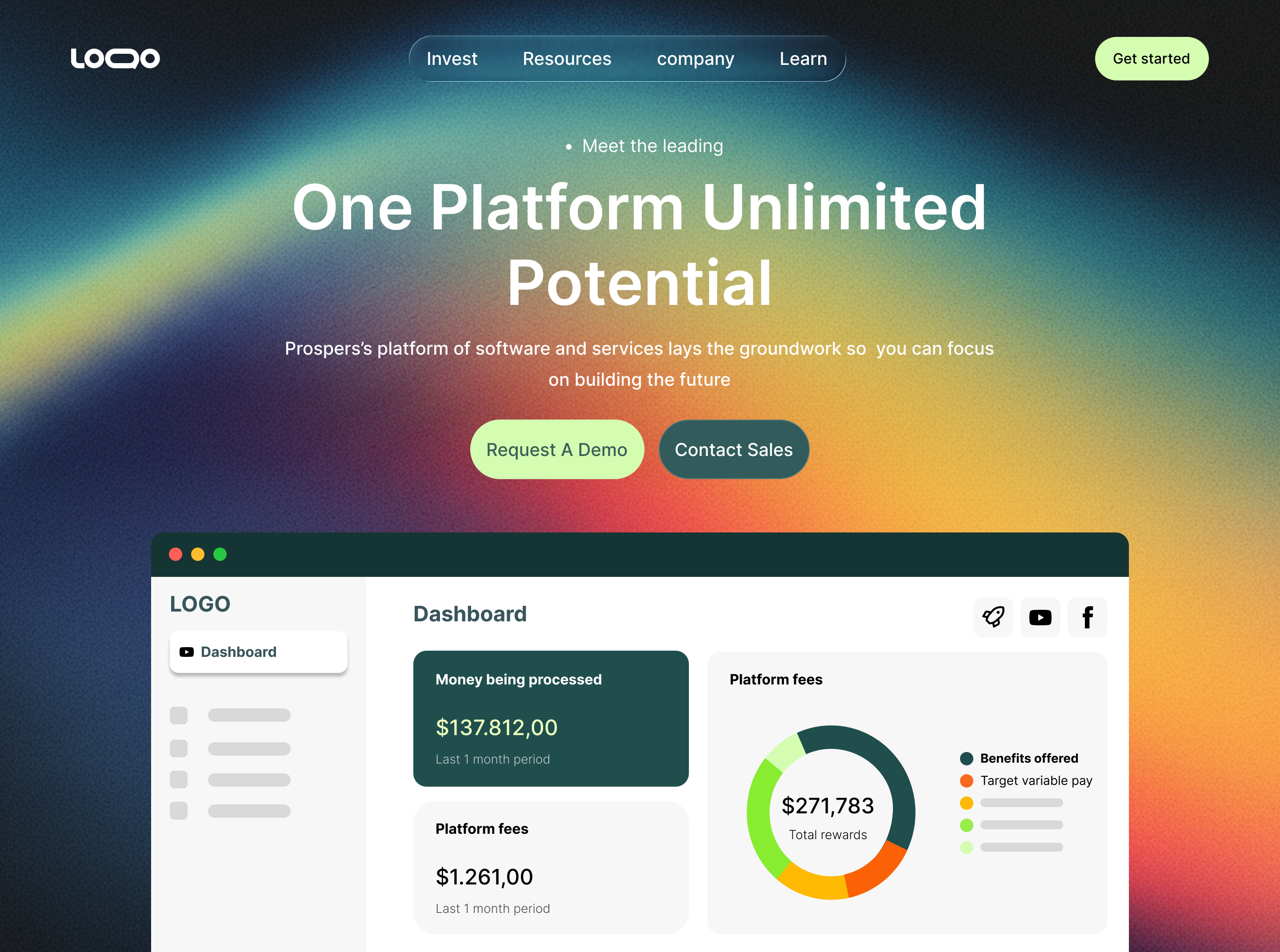 Modern HR Analytics Dashboard – SaaS Landing Page UI analytics dashboard dashboard figma design landing page minimal ui product design saas ui design ux design web design