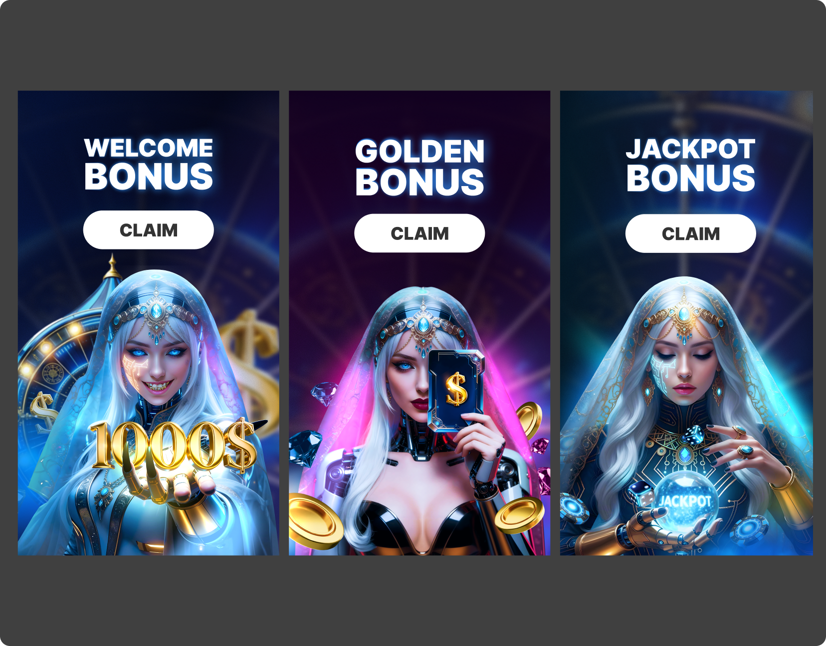 Stories for Insta/TG gambling graphic design igaming instagram social media stories telegram