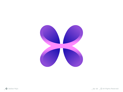 Infinity Squared Logo Concept