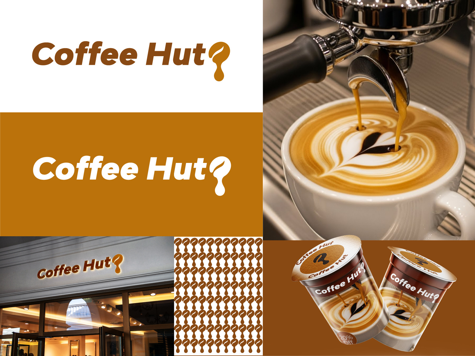 Example of Modern Coffee Shop Logo Design