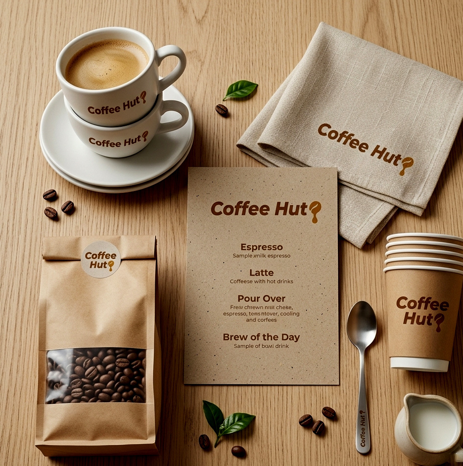 Example of Modern Coffee Shop Logo Design