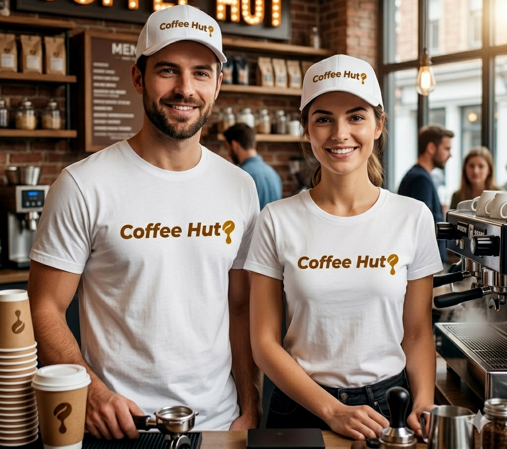 Example of Modern Coffee Shop Logo Design