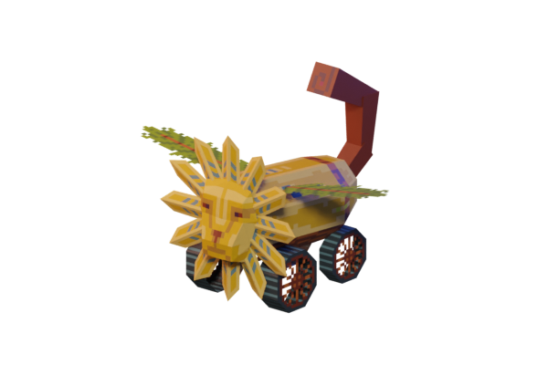 Saffronauts 3d animation design game low poly mobile video