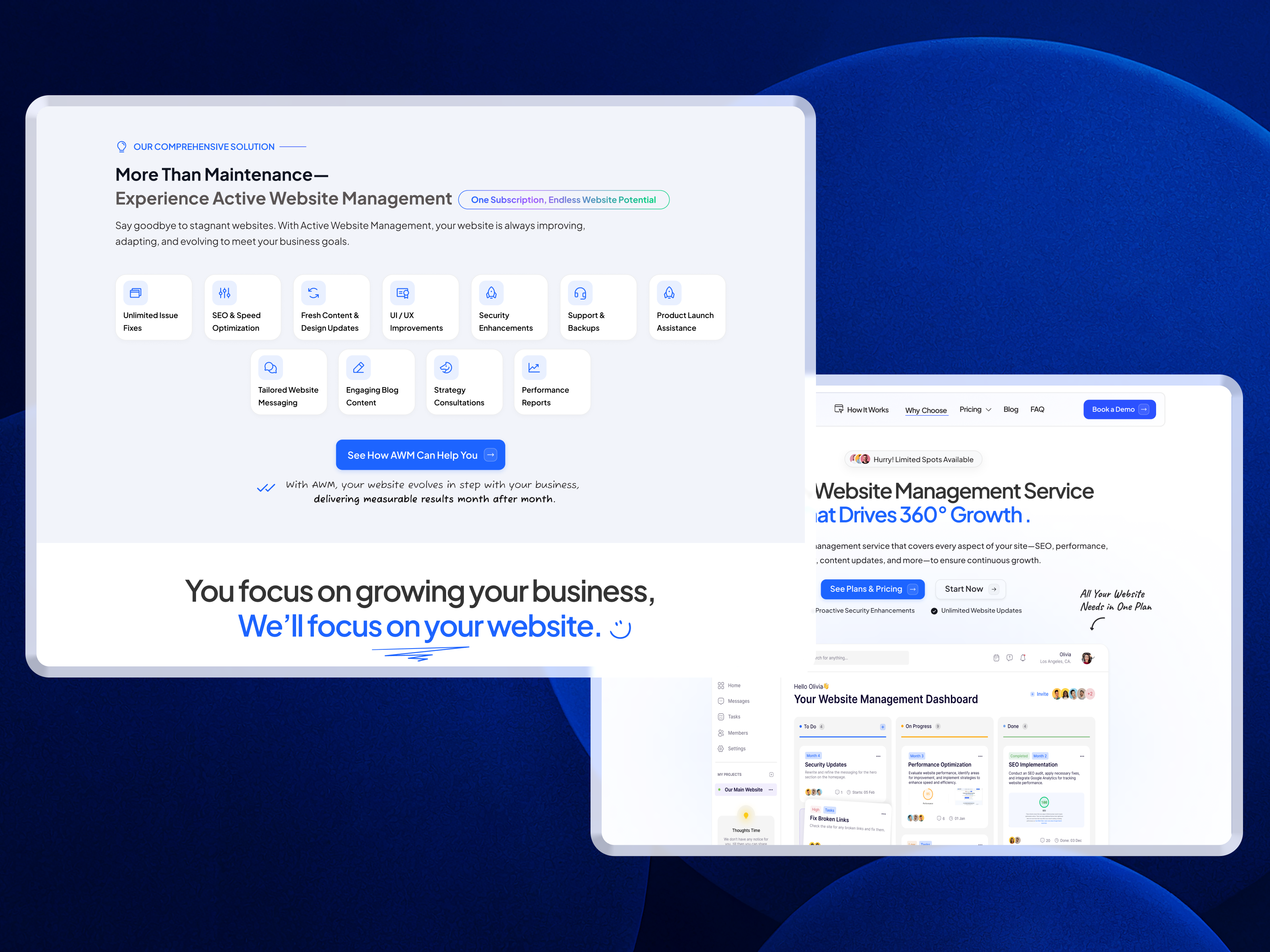 From Launch to Growth: How AWM Keeps Websites Aligned by Qrolic ...
