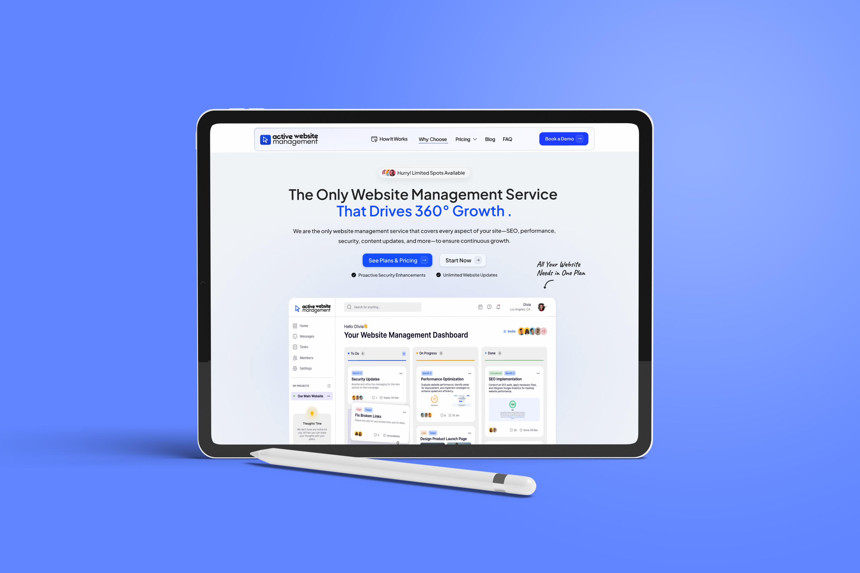 Example of Word Press Design & Development Service