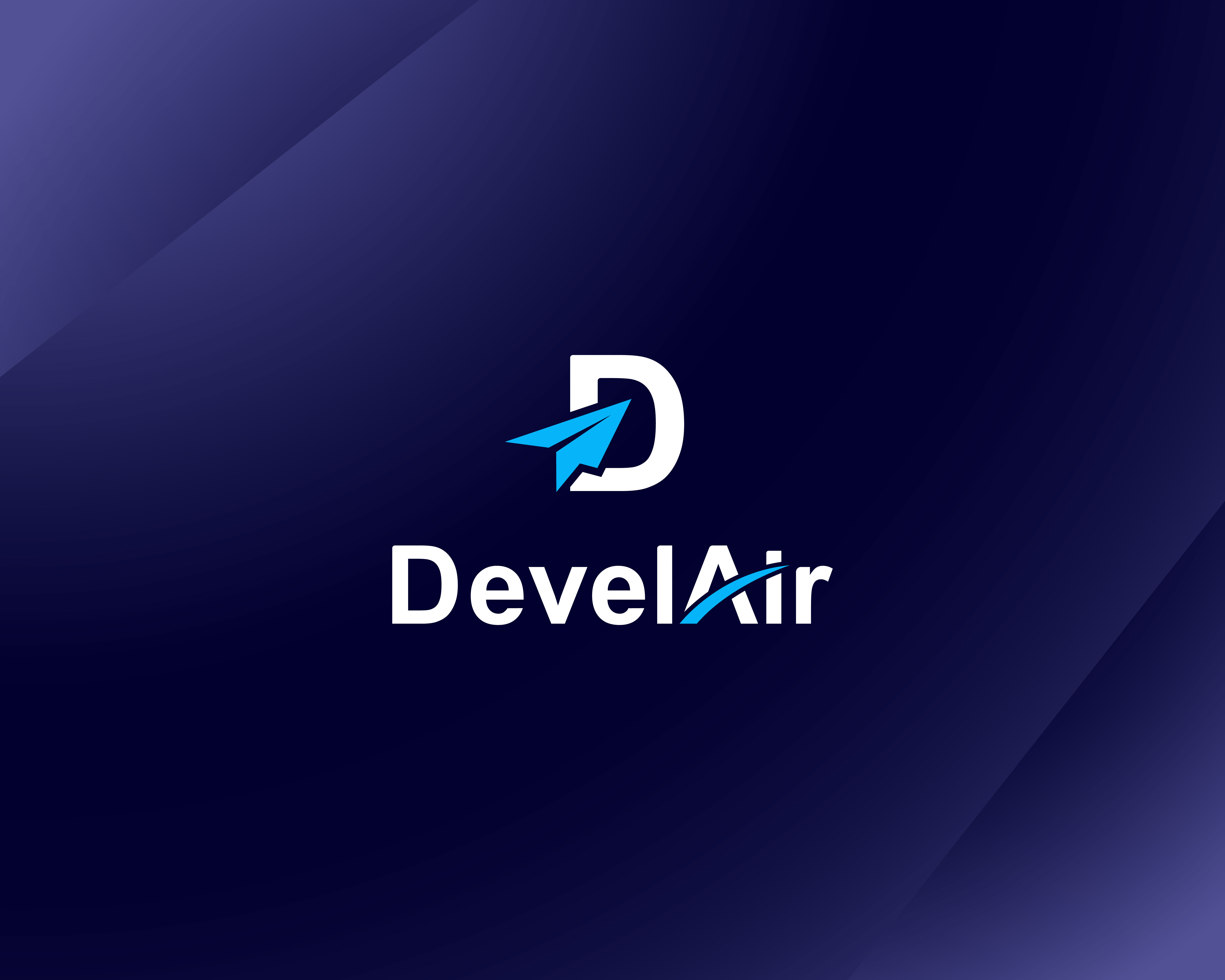 Modern minimalist travel business logo design