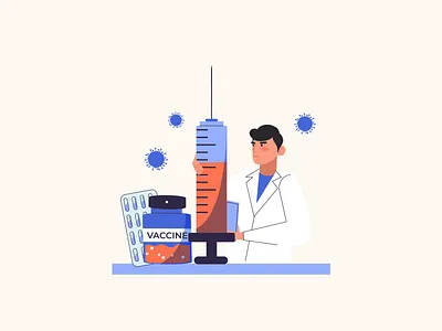 Vaccine In A Big Syringe Development Animation 2danimation animation awareness characteranimation cleanui creative designinspiration education explaineranimation healthapp healthcare illustration medical medicalanimation minimal motiondesign motiongraphics storytelling syringe vaccine