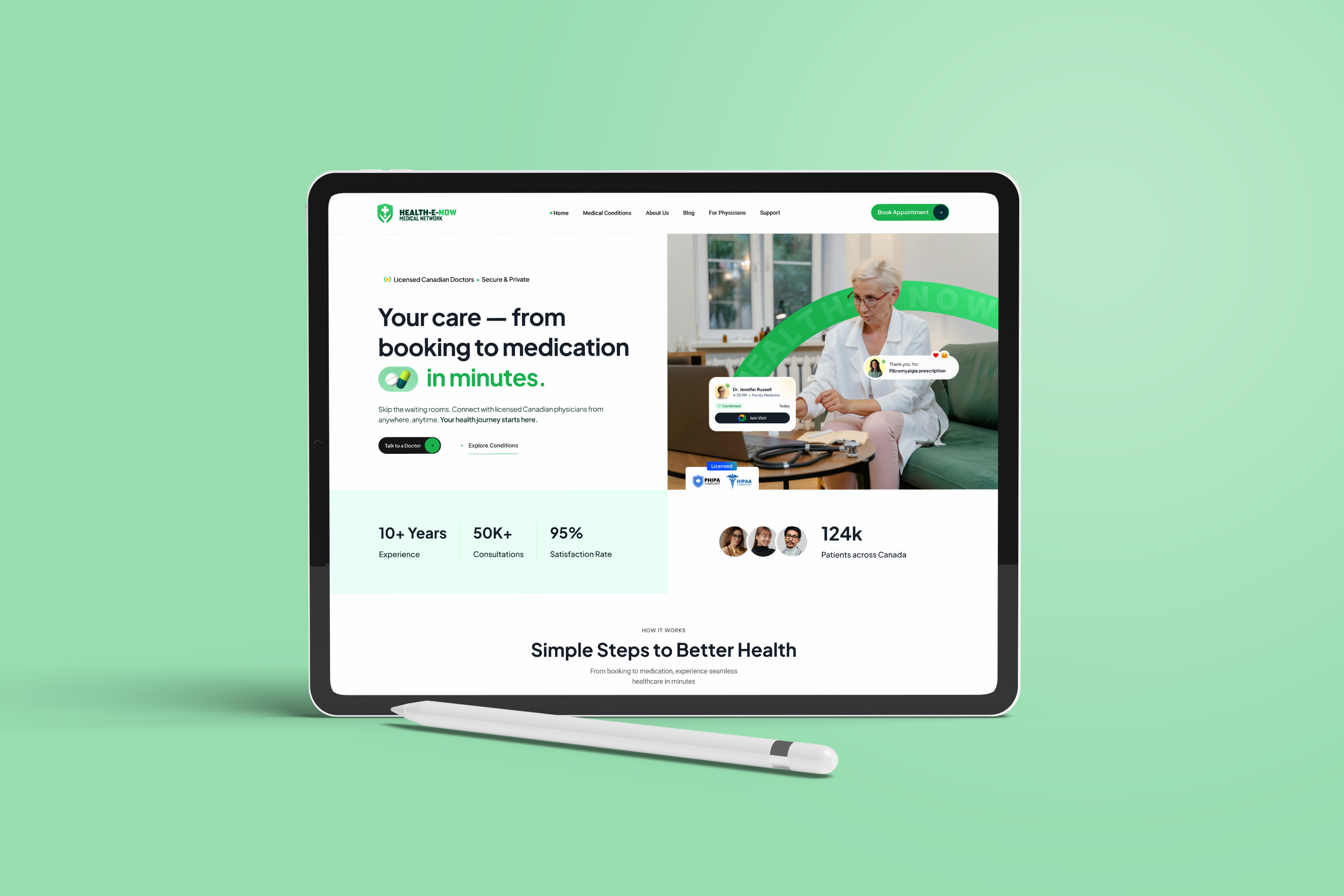 Example of Healthcare Websites