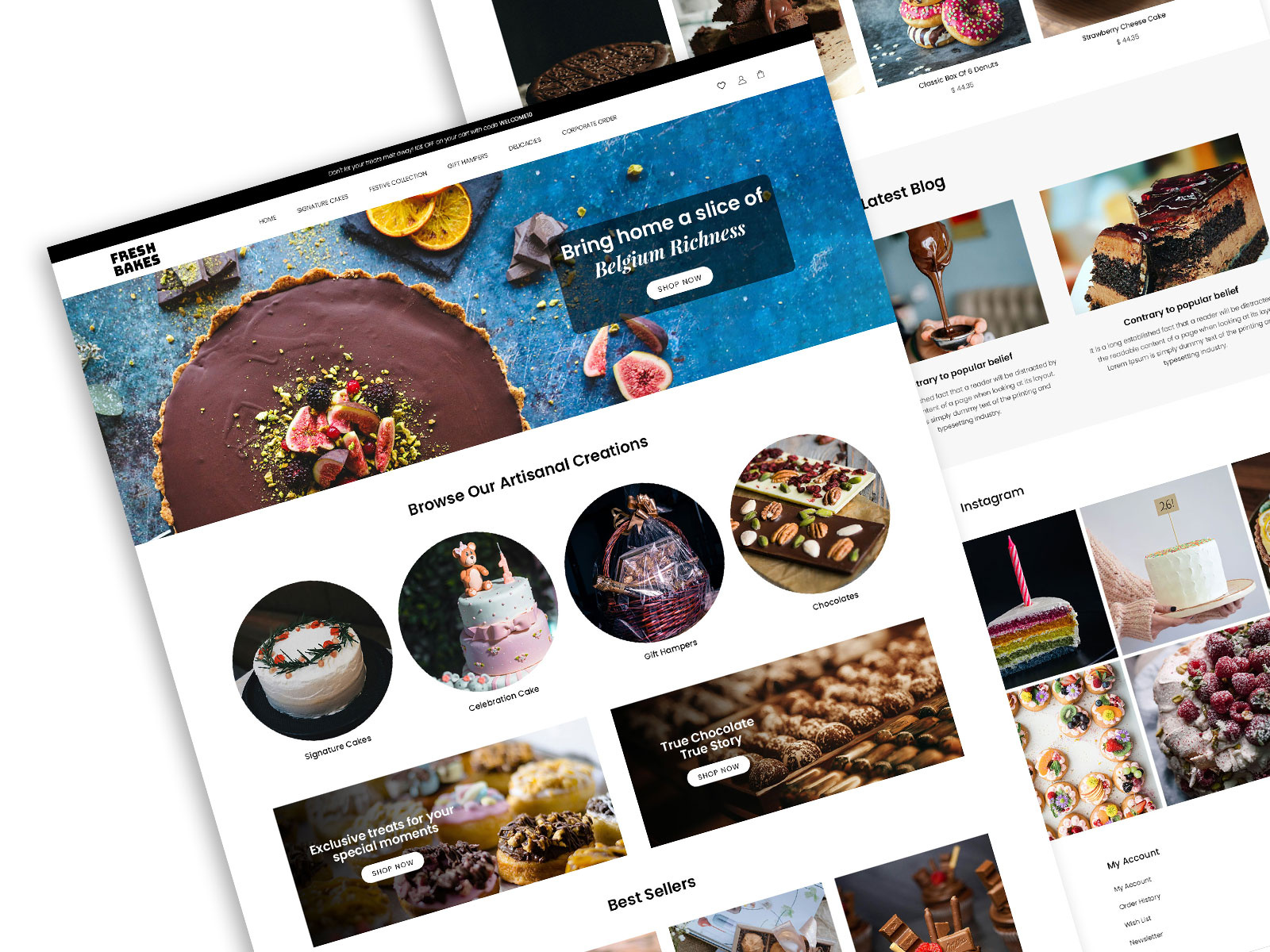 Example of Professional E Commerce Design Services