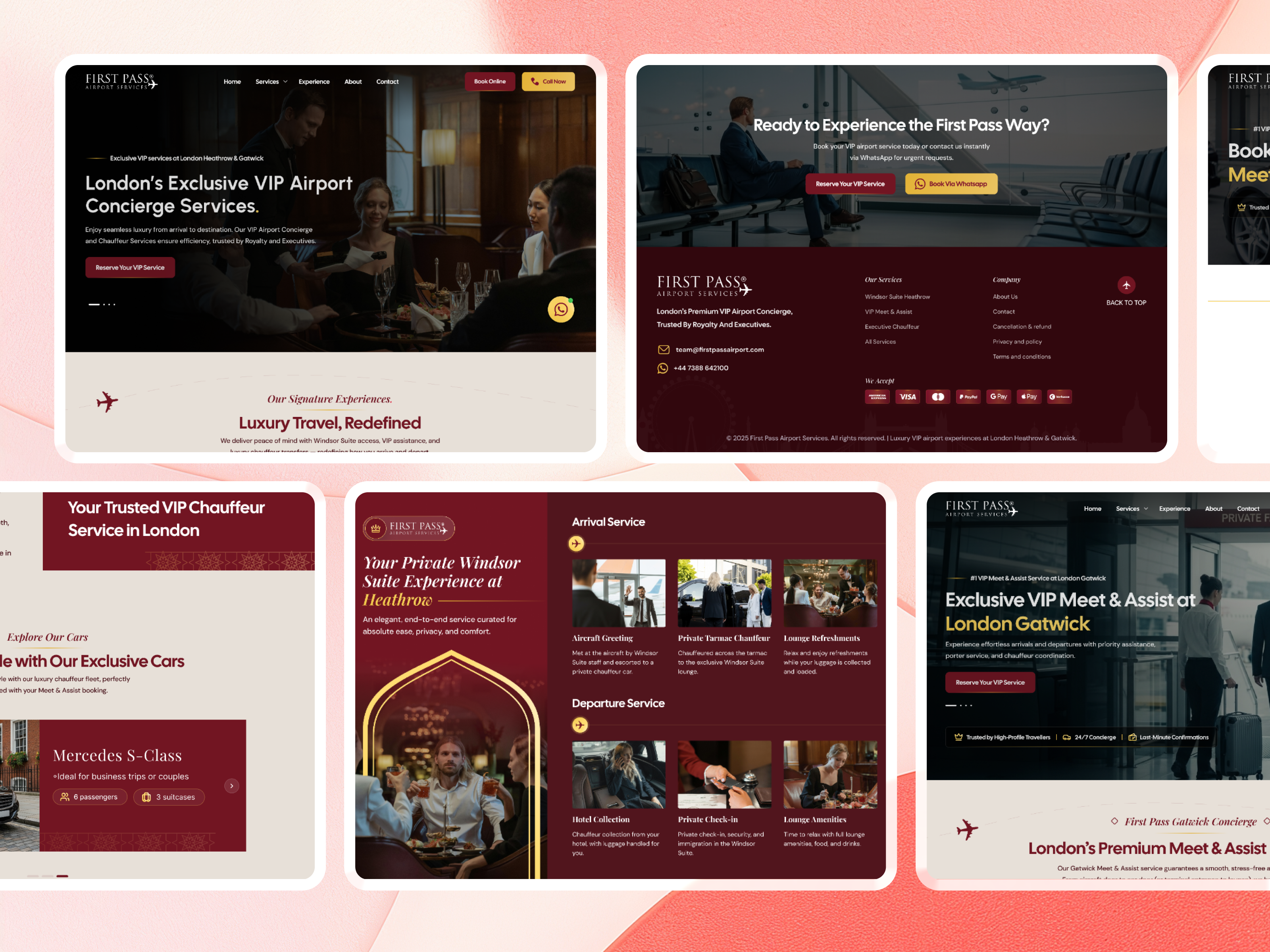 Example of Website Design + Development