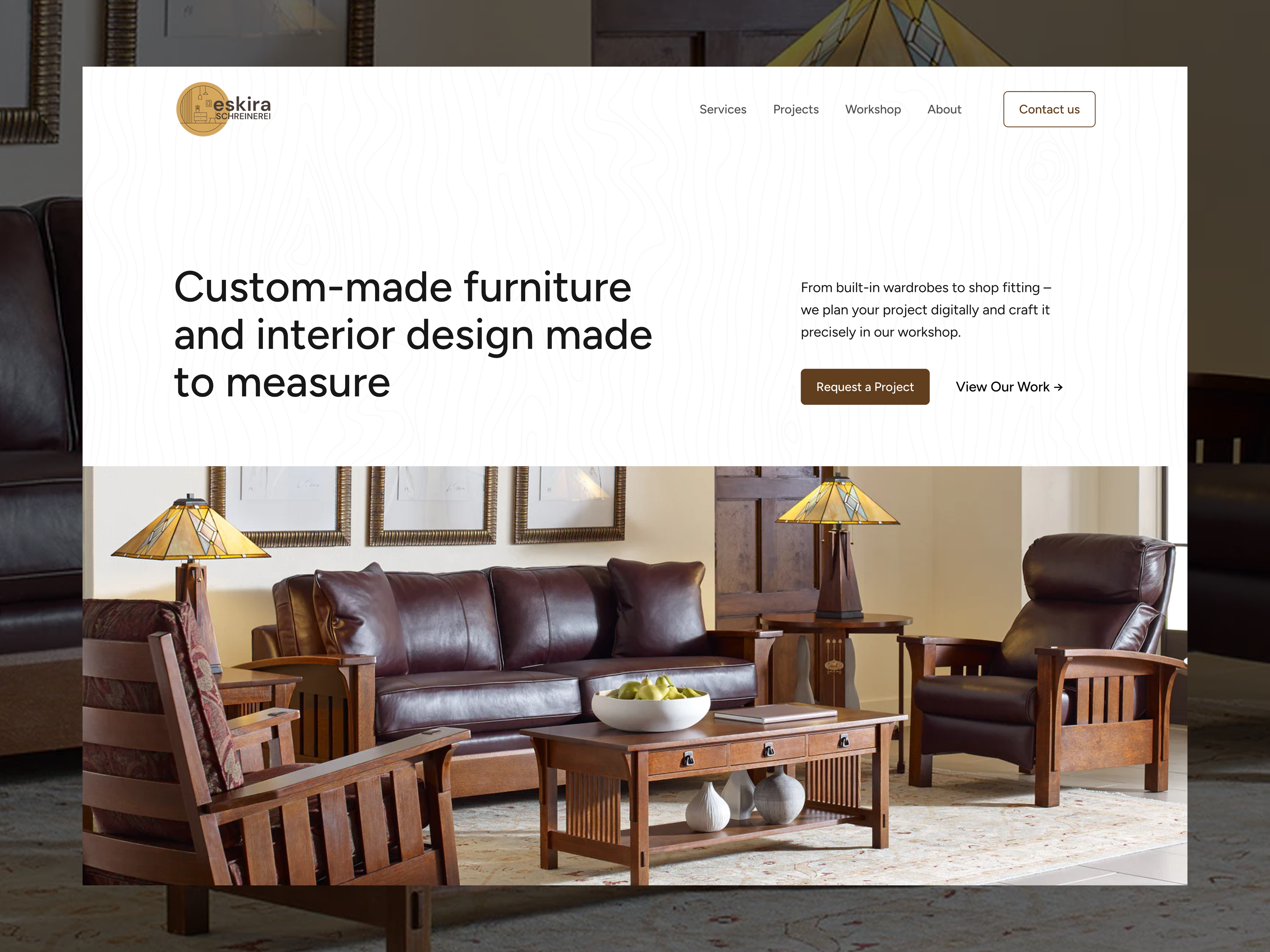 Example of Responsive Landing Page / UI UX Design