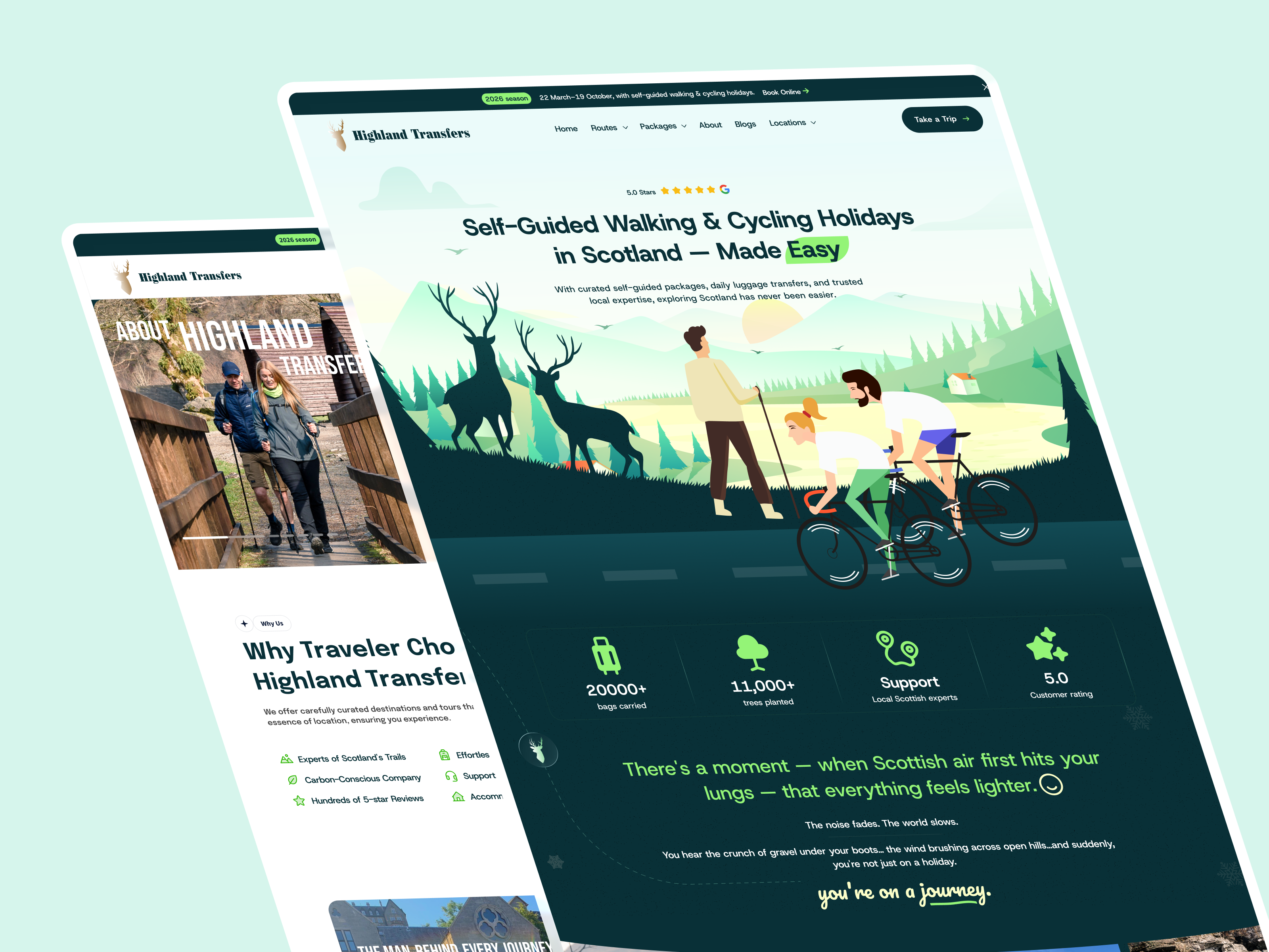 Example of Travel & Transportation Websites