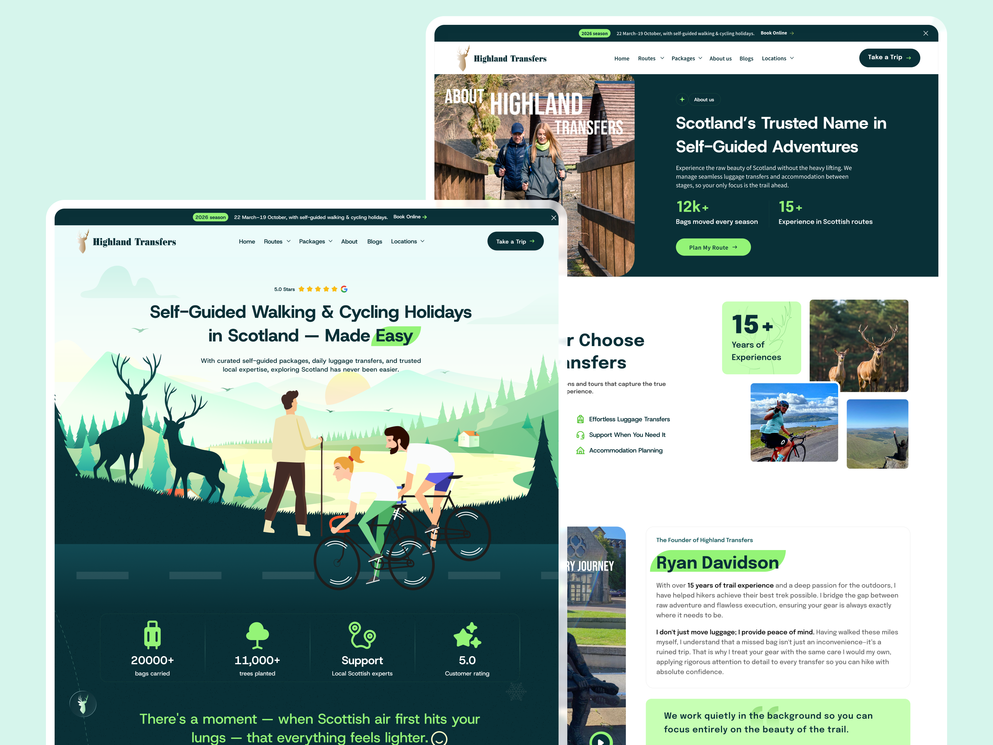 Example of Travel & Transportation Websites