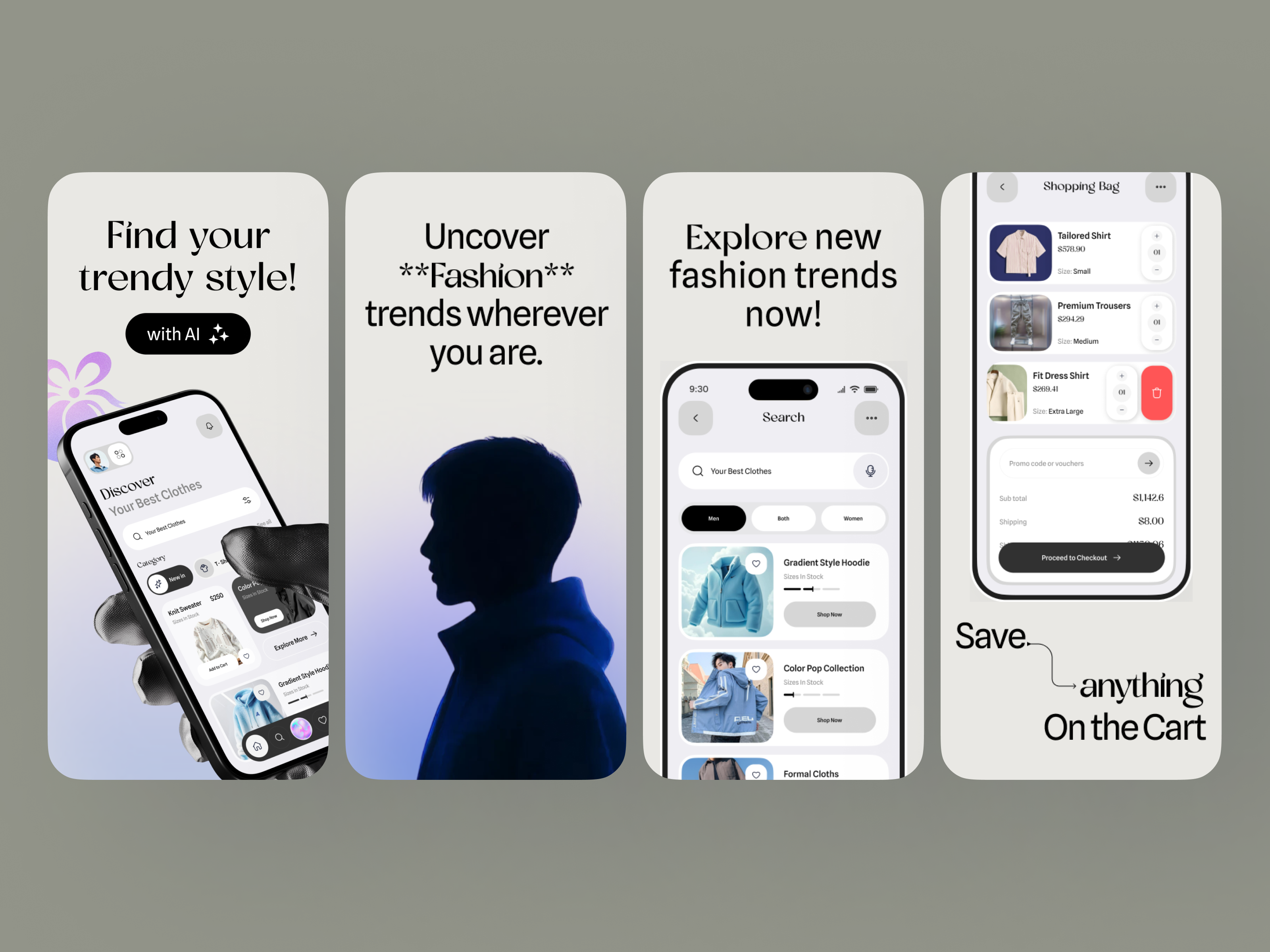 App Store Screenshots (App Store Preview) ⎜ StyleSync App app app design app screenshots app screenshots design app store design app store optimization app store preview app store screenshot app store screenshot redesign app store screenshots app store visuals fashion app mobile mobile ui redesign screenshot design screenshot ui ui design web