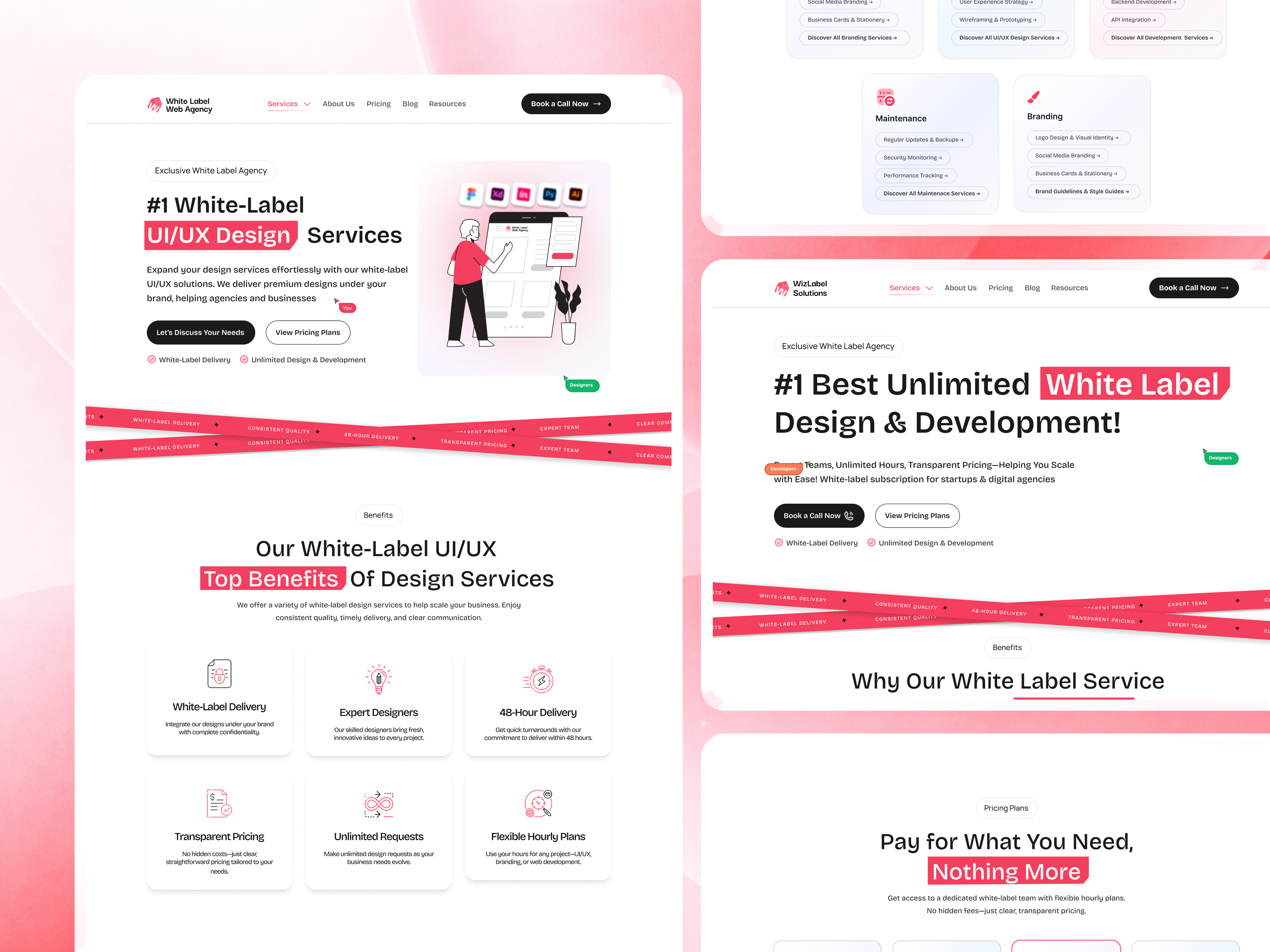 Example of Professional Services Websites