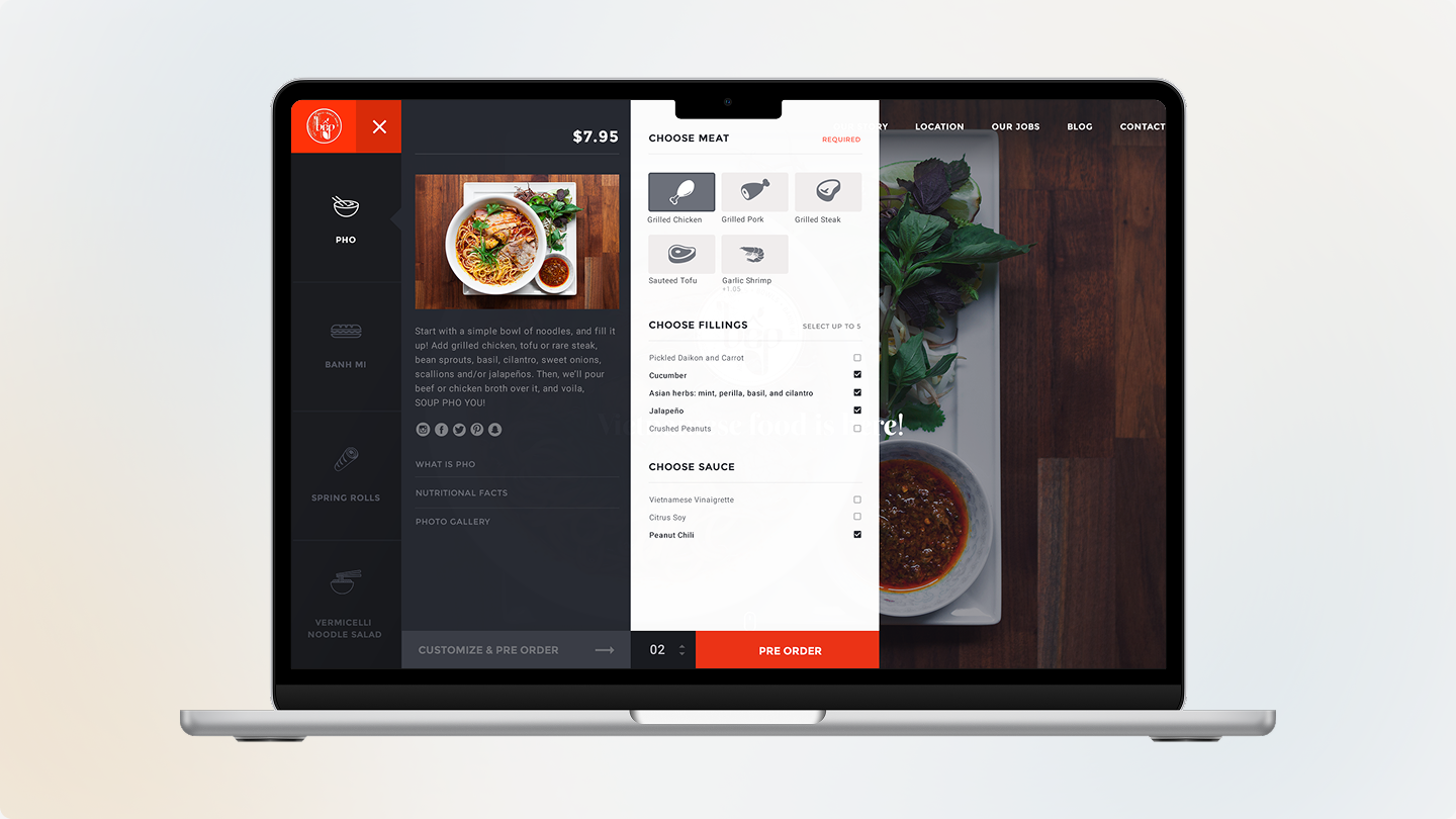 Conceptualizing an Intuitive Restaurant UX b2b ecommerce design digital strategy responsive design restaurant