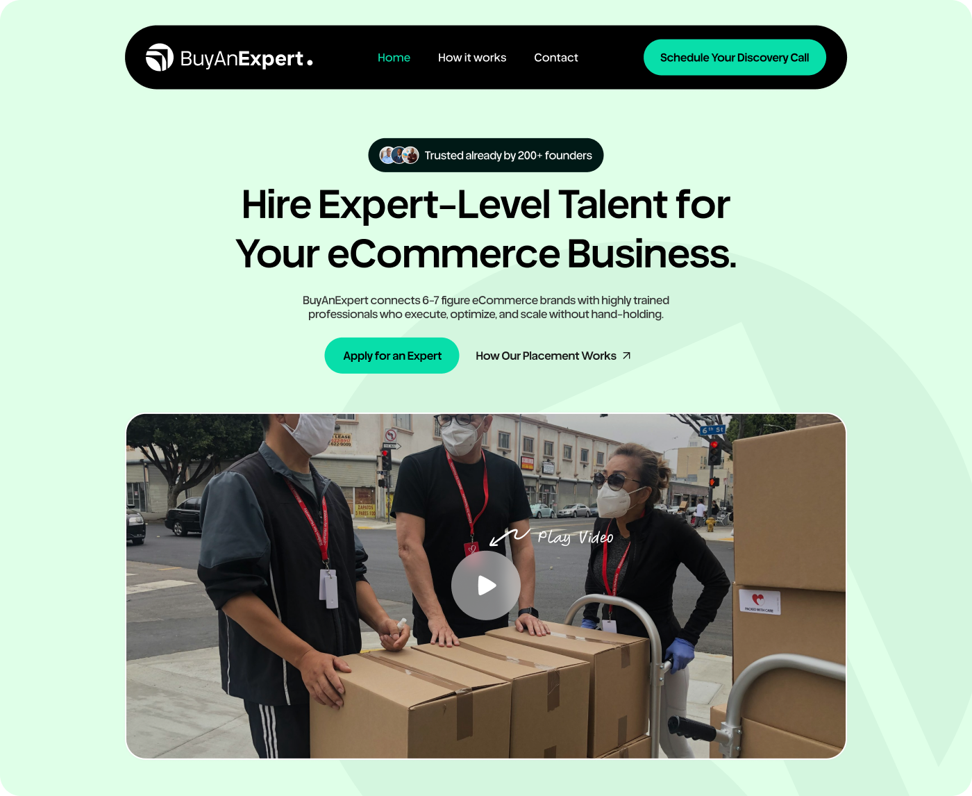 Example of High Converting Landing Page UX
