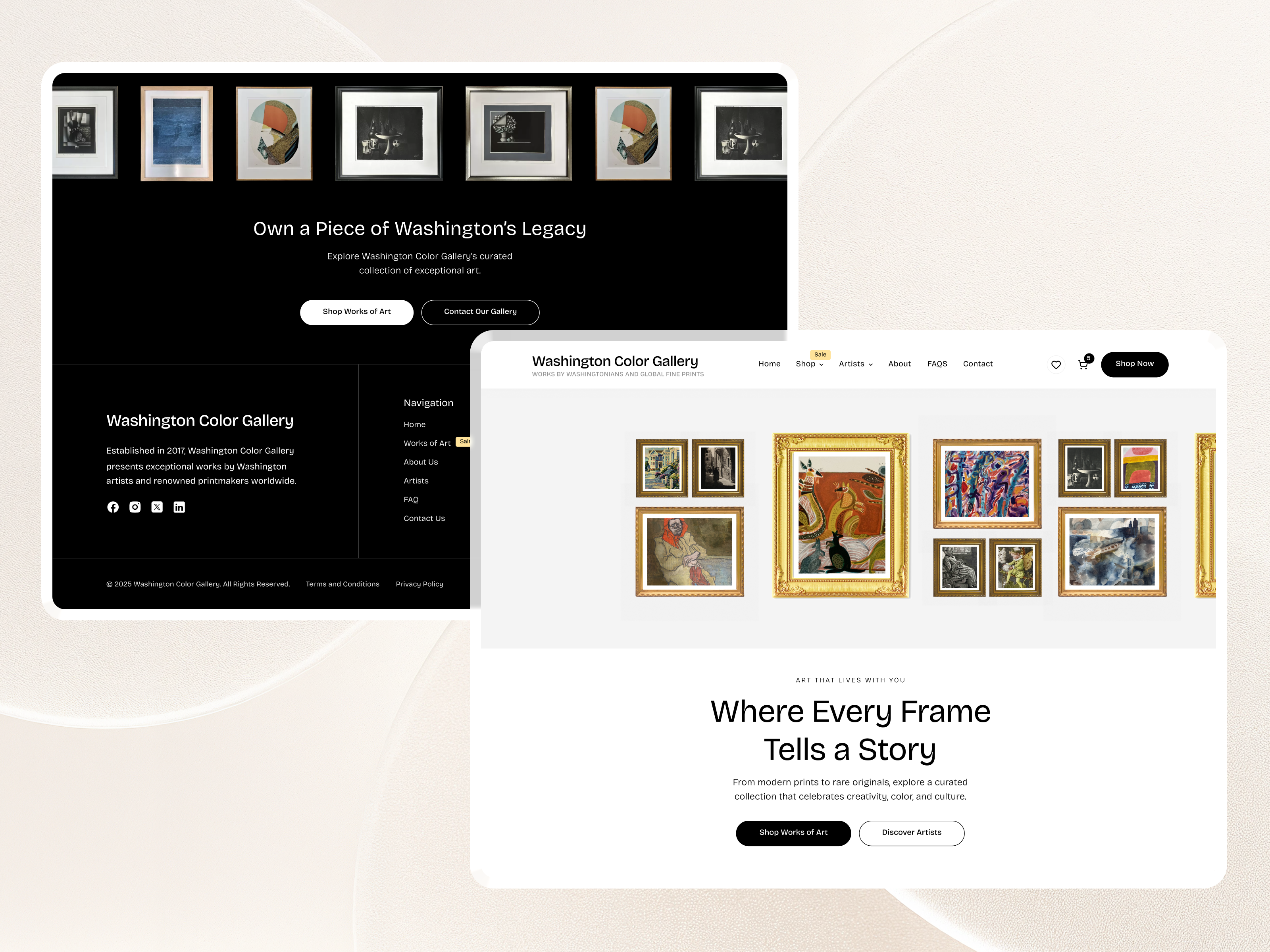 Example of Web App & Ai Product UI/UX Design