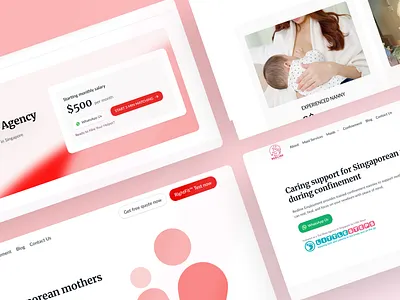 Redline - UI/UX & Website Design cleanui design minimalism ui ux webdesign