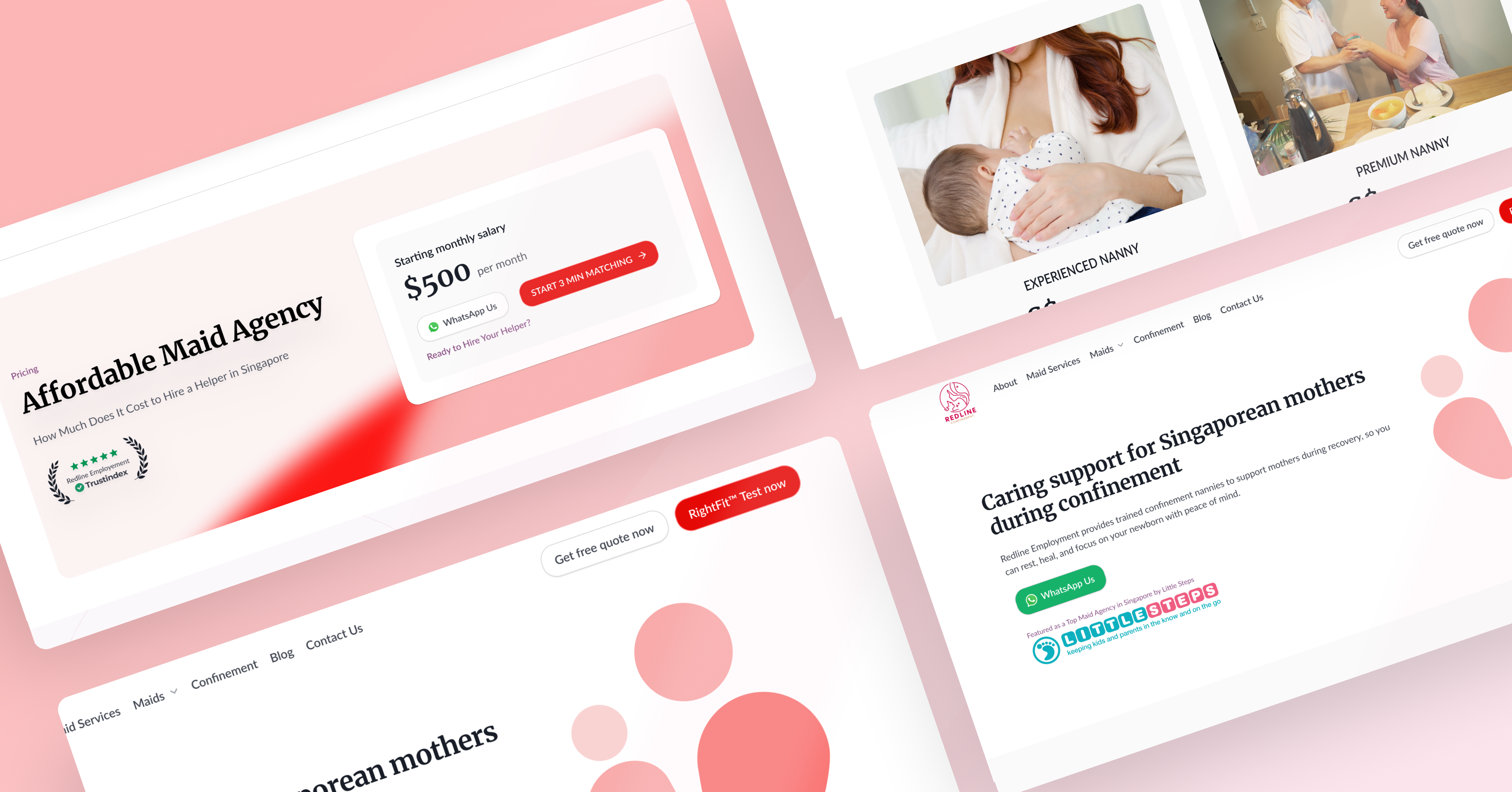 Redline - UI/UX & Website Design