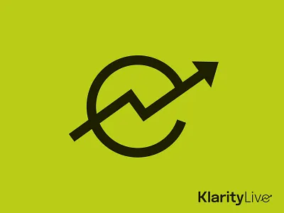 KlarityLive Platform Logo Design branding design efficiency energy ghge improvement letter logo minimal nabers simple performance reporting simple waste water wordmark