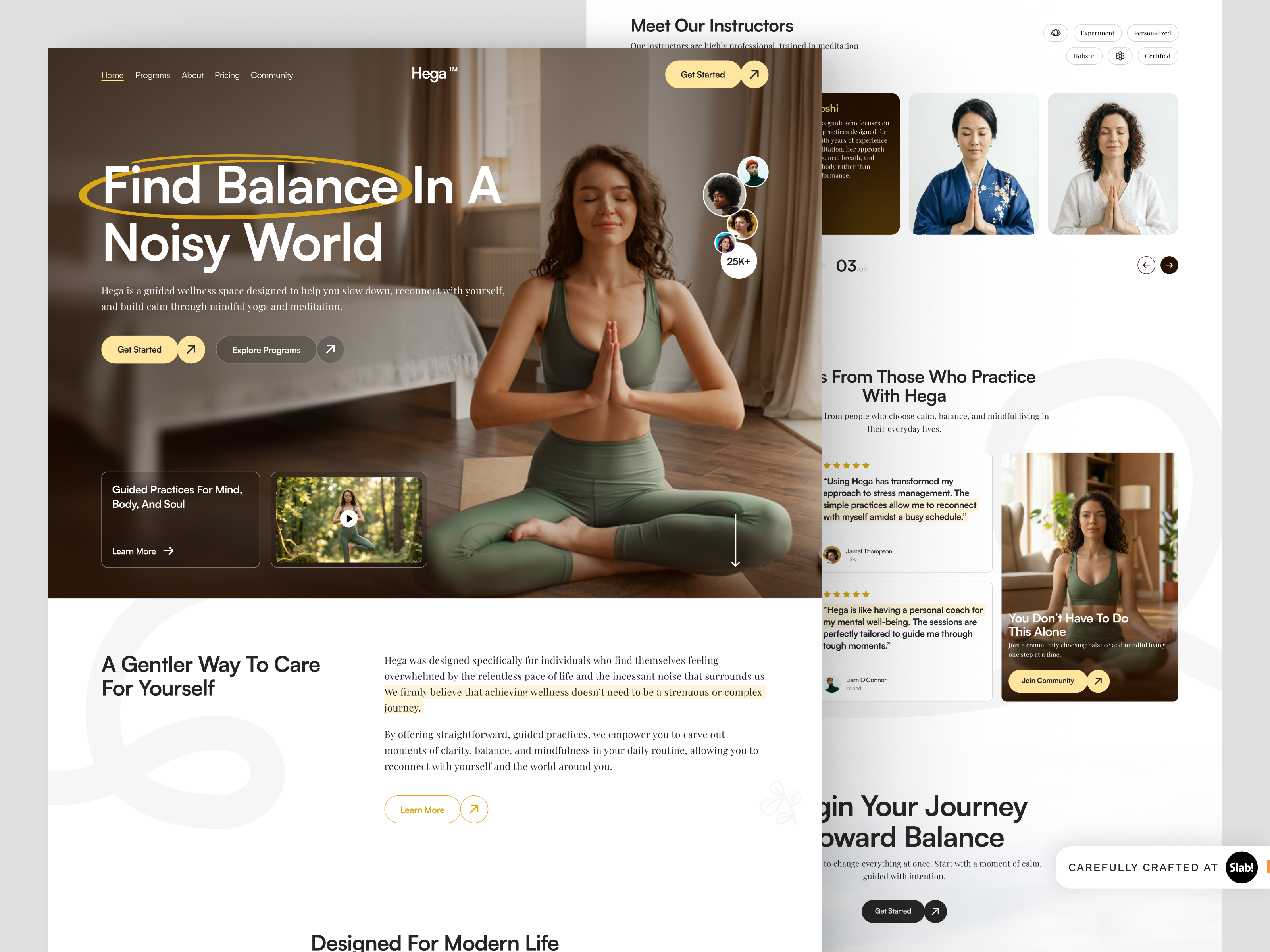 Example of I Created A Clean Website Design