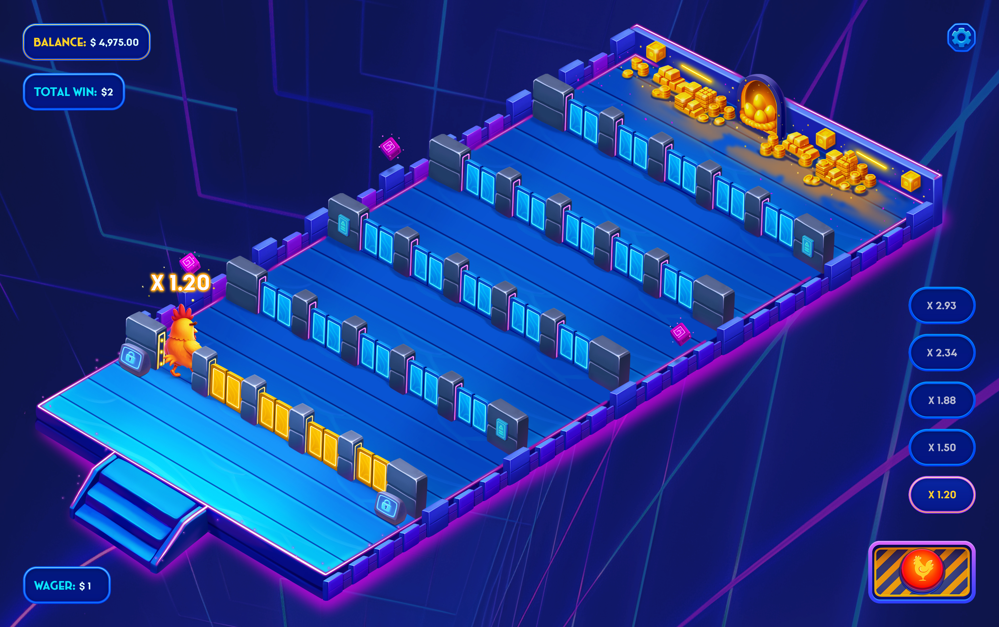 Neon Eggscape - Monetization-Ready Game Concept