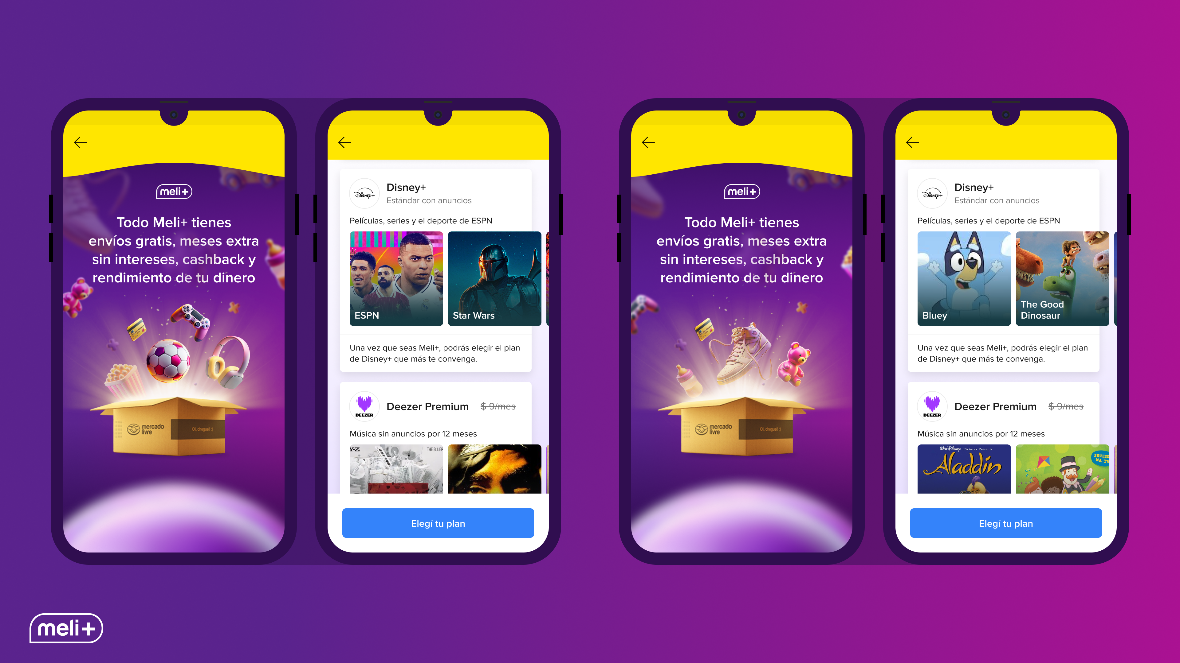 Meli+ Challenge | Profile content