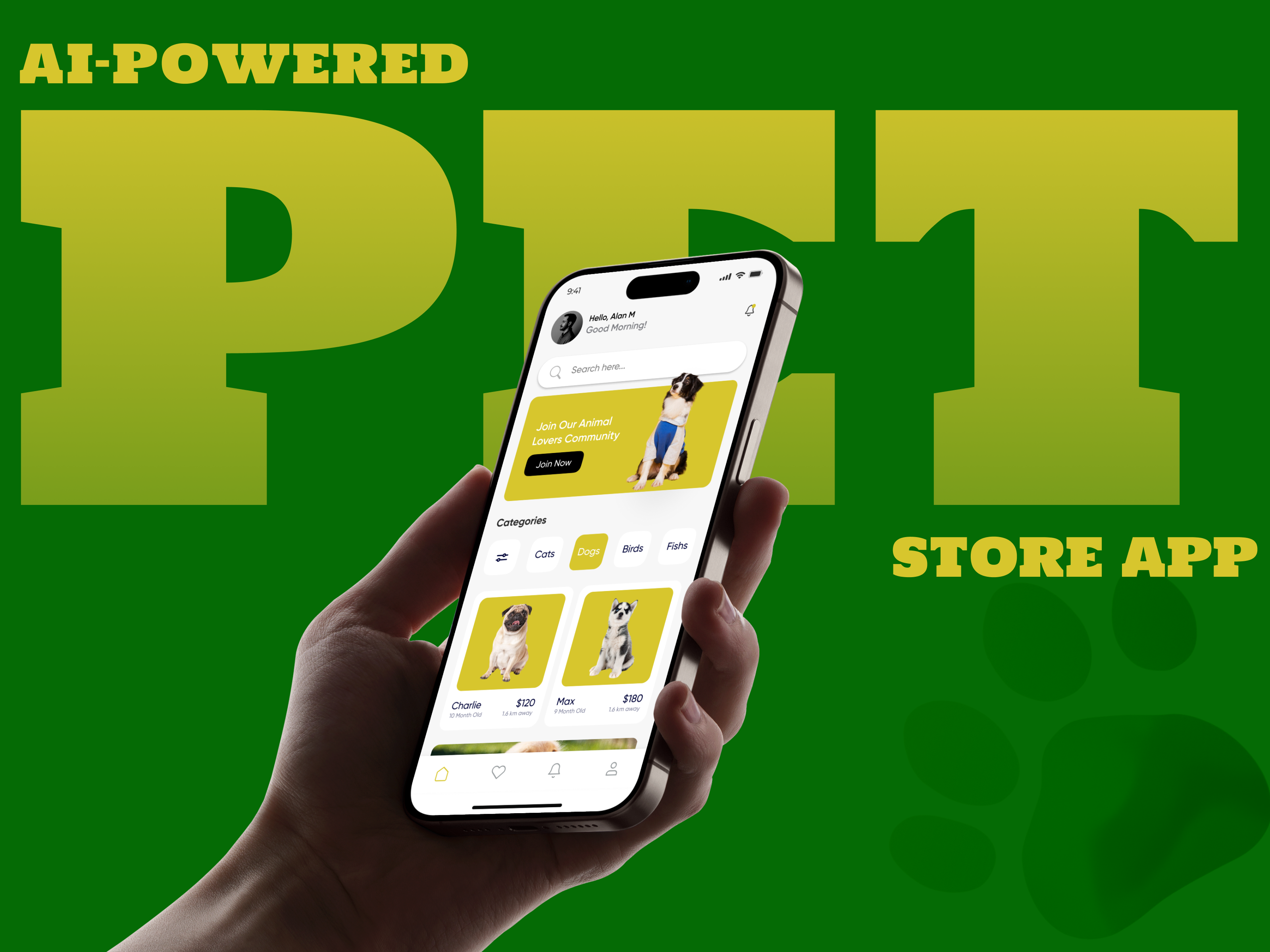 AI-Powered Pet Store App