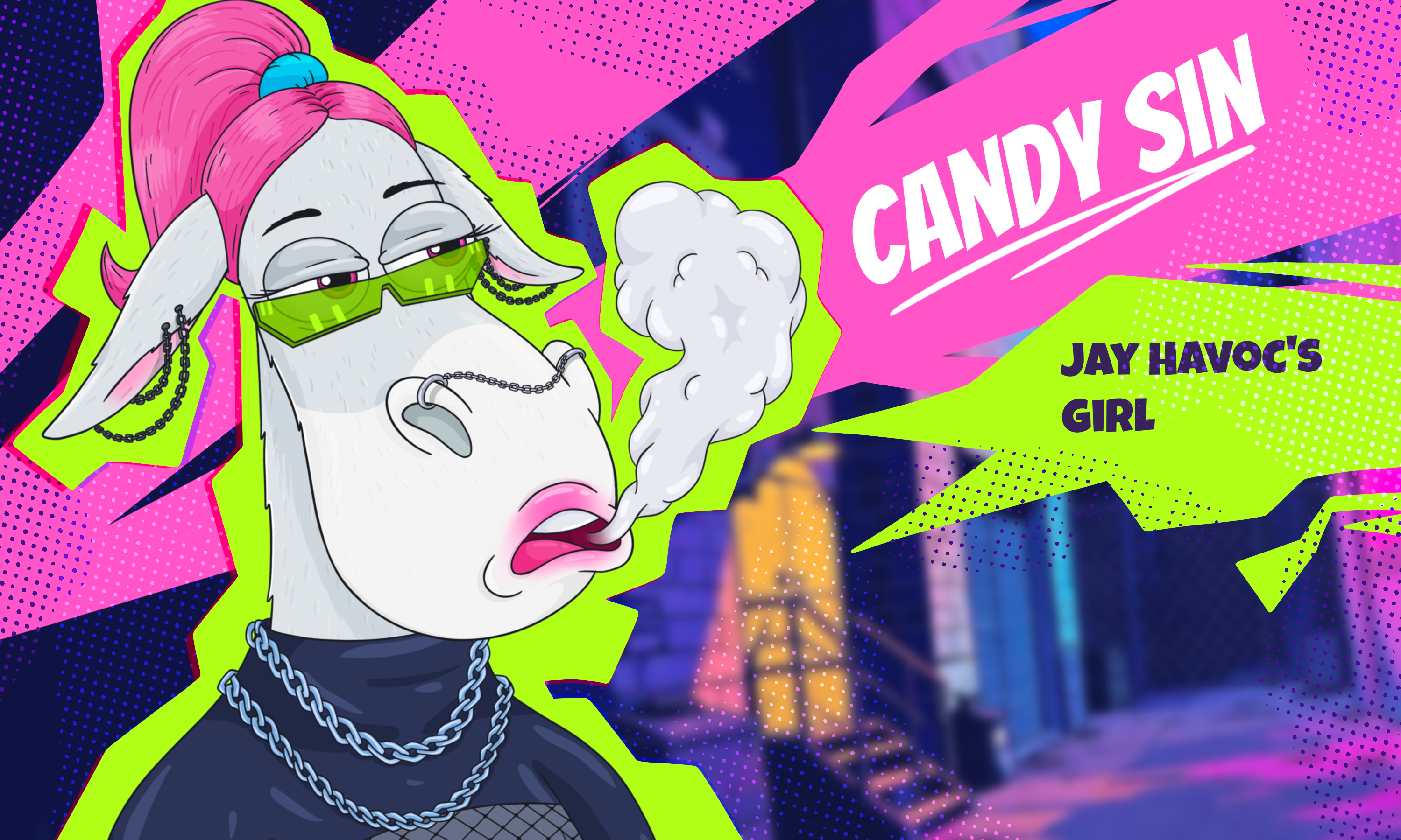 NFT Project Degen Donkeys animal art branding cartoon character comic crypto design donkey graphic graphic design illustration logo nft procreate