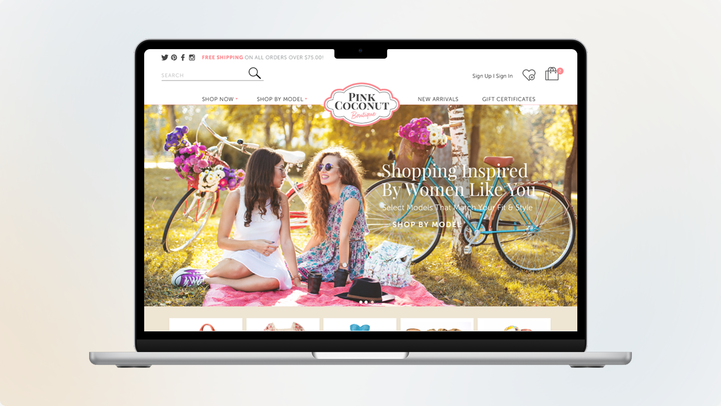 Kibo Fashion Ecommerce Concept b2c ecommerce be design digital strategy fashion responsive design ui