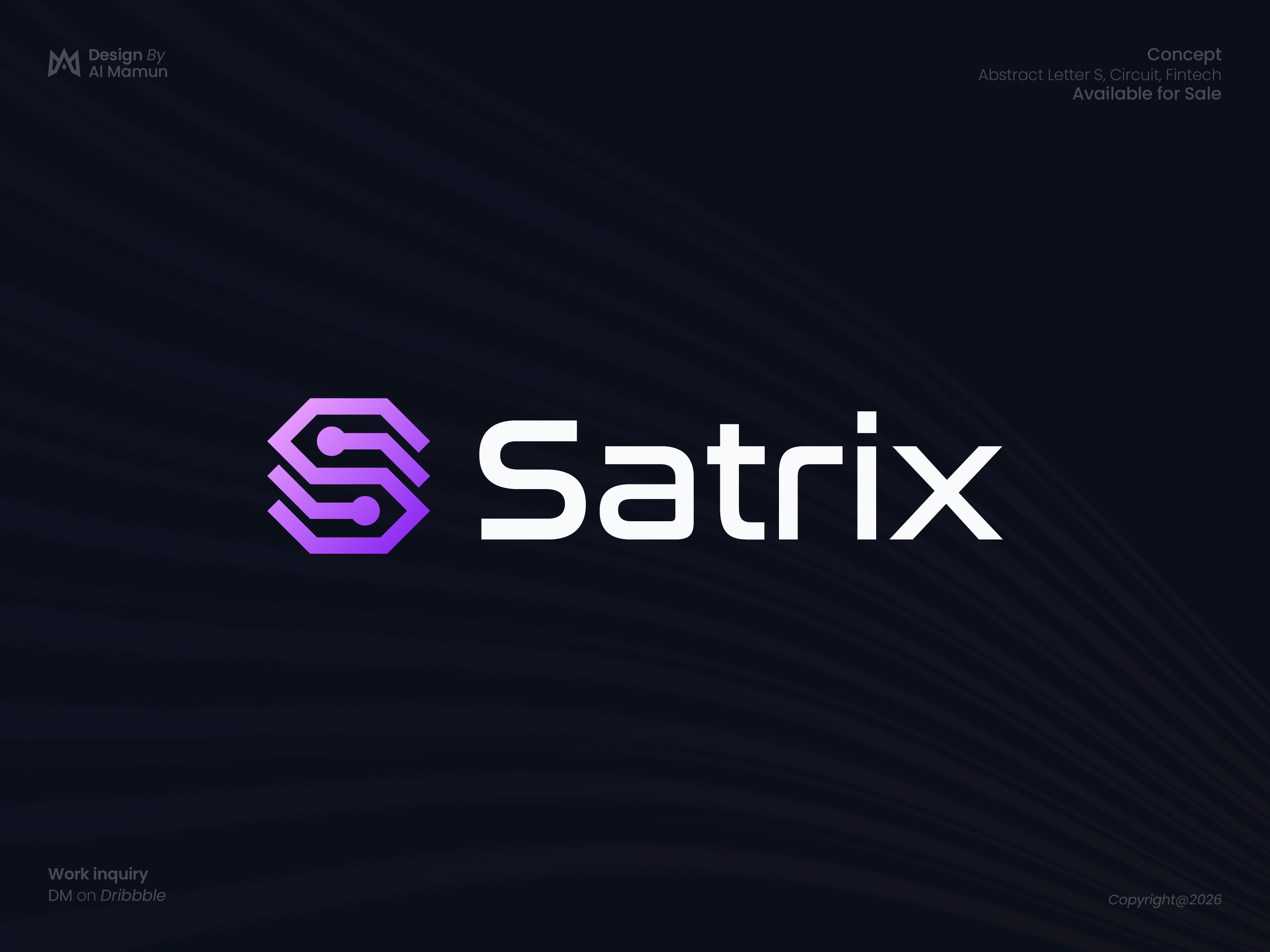 Satrix — Futuristic S Letter Tech Logo | AI & Fintech Branding abstractlogo ailogo branding circuitlogo digitalbranding fintech logo fintechlogo futuristlogo geometriclogo letter s logo logo design logomark minimaltech modern logo modernlogo monogramlogo saasbranding sletterlogo startupbranding techlogo