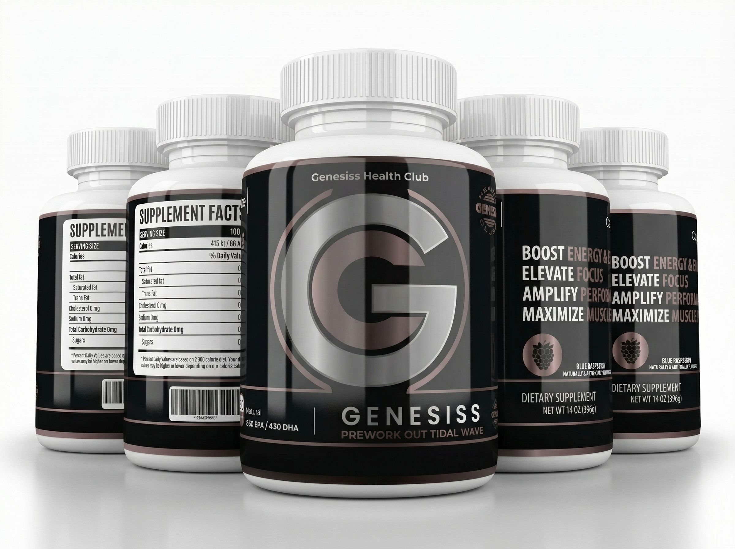 Black & Metallic Supplement Packaging Design | Fitness Brand black label design fitness supplement gym product health club branding luxury packaging metallic branding modern branding premium packaging product label supplement label