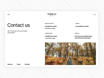 Minimal Contact Page — Clean Black & White Modern UI blackandwhite cleanui contactform contactpage dailyui designinspiration formdesign interactiondesign landingpage minimaldesign minimalui moderndesign monochrome portfolio productdesign responsive design uidesign uxdesign webdesign webui