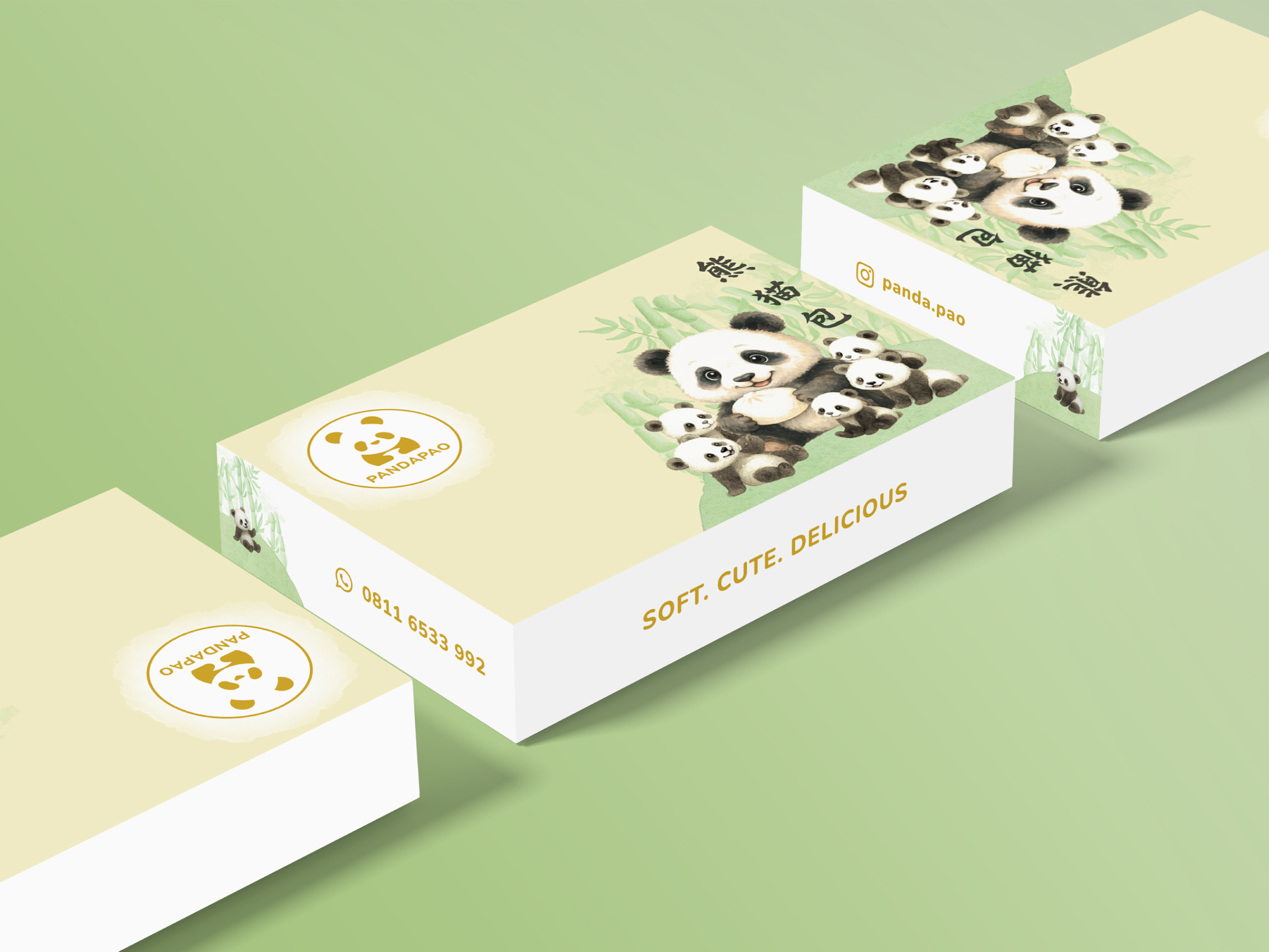 Pandapao - Packaging Design box design brand identity branding design graphic design package packaging packaging design