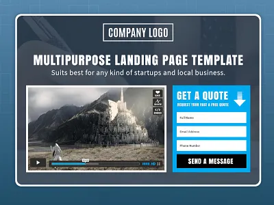 Creative Multipurpose Landing Page Web UI Concept agency branding business cleandesign creativedesign dashboard designtrends landingpage minimalui modernui multipurpose responsivedesign startup uidesign uiinspiration userinterface uxdesign webdesign website webui