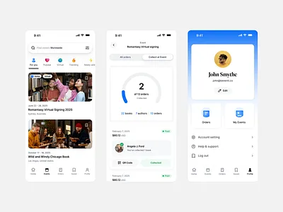 Beventi App ai app ai app design ai design app design beventi clean app design for mobile event app event detail page minimal design mobile mobile ai mobile design mobile minimal mobile ui mobile uiux order detail page order page phone design ux